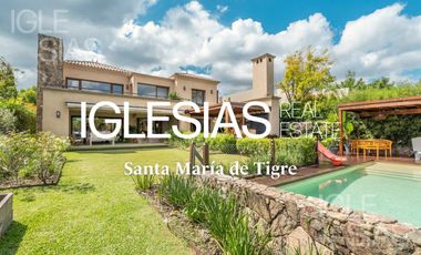 Casa en alquiler al río en Santa María de Tigre