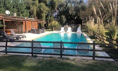 Casa rural con alma de finca. a 4 km de la capital. Mendoza. Rivadavia. terreno 8000 m2