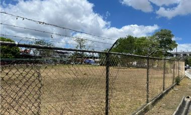 Venta  de terreno comercial en Avenida Domingo Díaz (Villa Lucre) GTA