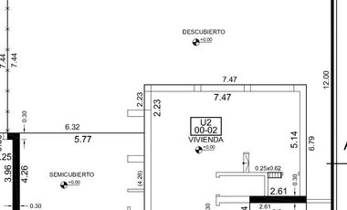 Venta/Apto Credito Casa Dos Dormitorios Cochera Quincho Jardin. Ibarlucea