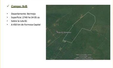 Campo en Bermejo - Pcia. de Formosa