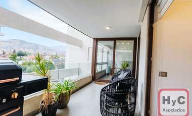 En Venta Depto 2 D / 2 B con 2 estacionamientos y 1 bodega