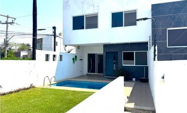 Renta casa sola semi-amueblada; Lomas Trujillo, Emiliano Zapata, Mor.