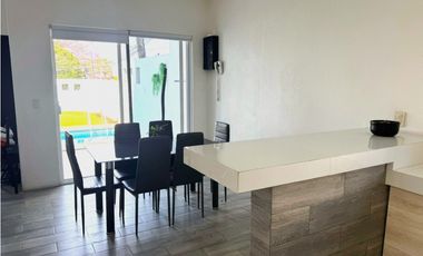 Renta casa sola semi-amueblada; Lomas Trujillo, Emiliano Zapata, Mor.