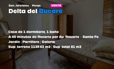 Casa en Venta en La Boca de Monje Delta de Bucare con 1100m2 de terreno