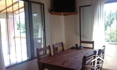 CABAÑAS EN POTRERO DE GARAY. CON PILETA,  BAJADA AL RIO