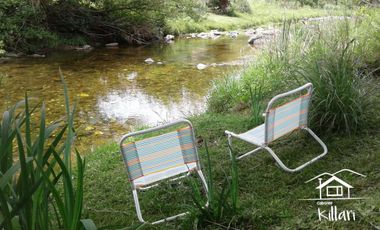 CABAÑAS EN POTRERO DE GARAY. CON PILETA,  BAJADA AL RIO