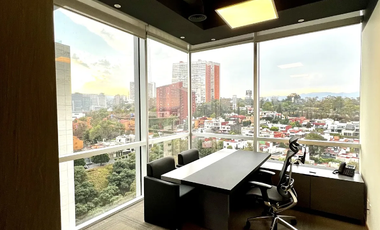 Oficina en venta en Santa Fe Infiniti center amuebladas