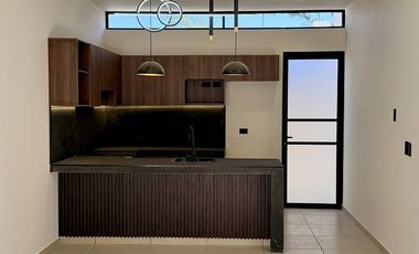 Casa de una planta con diseño moderno y excelente distribución