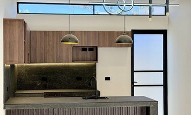 Casa de una planta con diseño moderno y excelente distribución