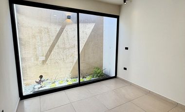 Casa de una planta con diseño moderno y excelente distribución