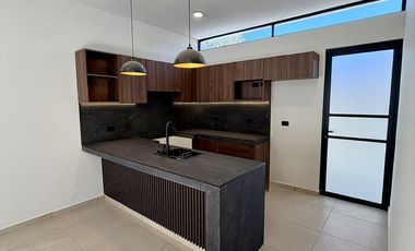 Casa de una planta con diseño moderno y excelente distribución