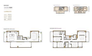 Duplex 6 amb  en venta en pozo en edificio de categoria en  en Flores.