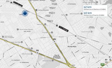 ALQUILER - Predio Logistico e Industrial en Garín - Escobar - GBA Zona Norte - 41.500m2 15.500m2 cubiertos