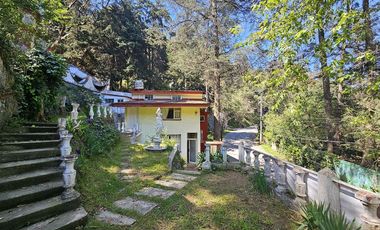 Casa en Desierto de los Leones cercana al Parque Nacional