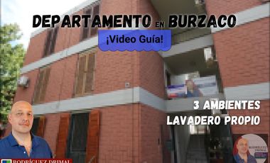 Departamento tres ambientes en Burzaco - APTO CRÉDITO