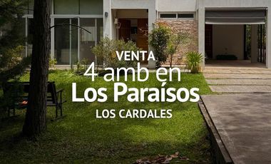 CASA 4 AMBIENTES EN VENTA, BARRIO LOS PARAISOS, LOS CARDALES