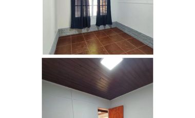 Casa en alquiler en Villa Adela con amplio jardín y entrada para vehículos