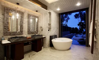 5 bed beachfront pool villa for sale