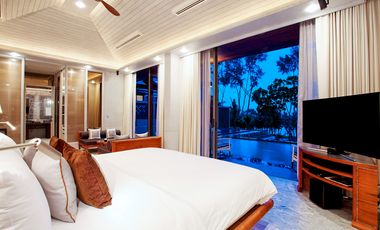 5 bed beachfront pool villa for sale