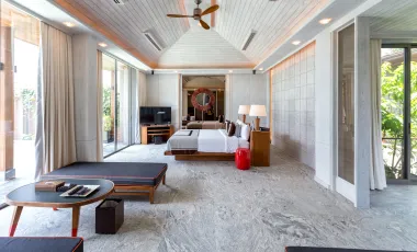 5 bed beachfront pool villa for sale