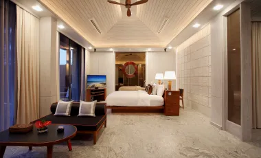 5 bed beachfront pool villa for sale