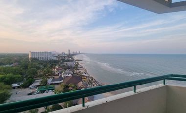 Ultimate panoramic beachfront view - 2bed in Cha-am