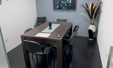 Oficina  Completa de 90 m2 con Cocina y Cochera Subterránea