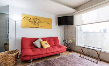 Departamento en Renta en Condesa | Loft Amueblado y con Amenidades