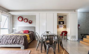Departamento en Renta en Condesa | Loft Amueblado y con Amenidades