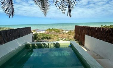 Villa frente al mar, Chelem puerto, Yucatán.