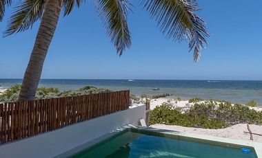 Villa frente al mar, Chelem puerto, Yucatán.