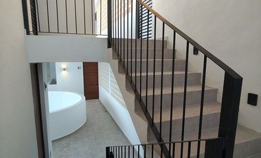 Departamento en renta amueblado en planta baja de una recámara Temozón Norte