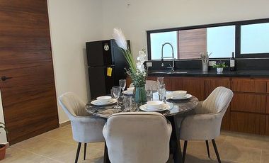 Departamento en renta amueblado Temozon Norte