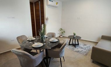 Departamento en renta amueblado Temozon Norte