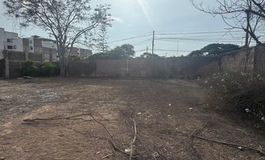 Terreno Urbano En Esquina Del Parral Con Jr Los Alamos Surco.