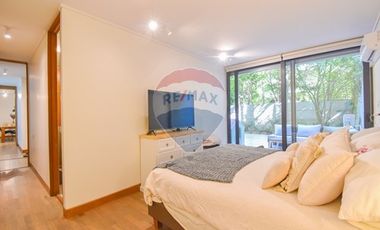Depto con Patio y Jadín - 3D + Servicio