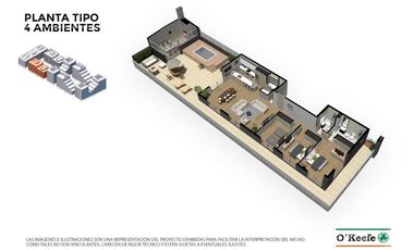 Departamento en venta 2 ambientes - En Pozo - Sensum Quilmes Condominio  Resort.