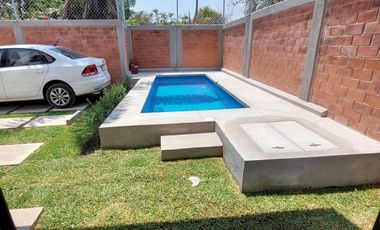 Casas Nuevas en Venta con Alberca en Jiutepec, Morelos