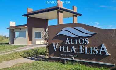 Venta terreno Villa Elisa (ER) en Barrio Privado