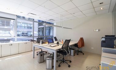 ALQUILER DE OFICINA AMOBLADO - MADERO CENTER