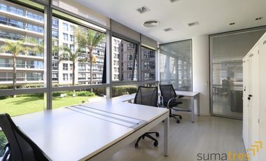ALQUILER DE OFICINA AMOBLADO - MADERO CENTER