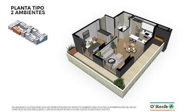Departamento en venta 3 ambientes - En Pozo - Sensum Quilmes Condominio Resort.