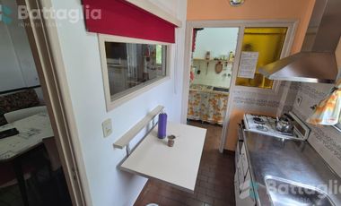 EXCELENTE DEPARTAMENTO CON AMPLIO JARDÍN Y COCHERA EN LA LUCILA