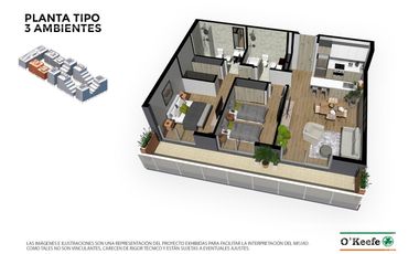Departamento en venta 3 ambientes - En Pozo - Sensum Quilmes Condominio   Resort.