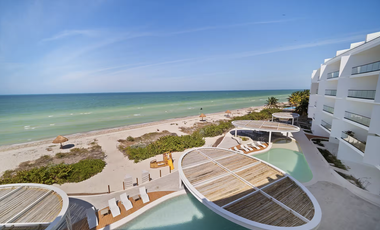 Departamento exclusivo ubicado Frente al Mar. Telchac pto.