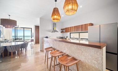 Departamento exclusivo ubicado Frente al Mar. Telchac pto.