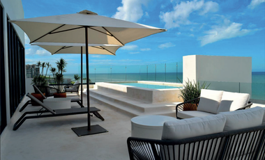 Exclusividad frente al mar, Telchac puerto, Yucatán.