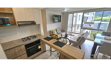 APARTAMENTO AMOBLADO EN ARRIENDO, CONJUNTO MITIKA ZIPAQUIRA