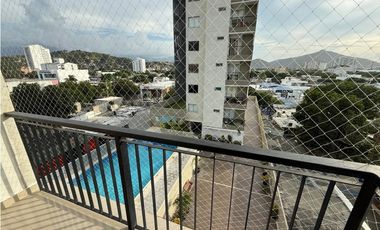 Arriendo de apartamento en edificio Twins, Santa Marta, Colombia